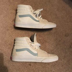 SK8-HI Blue/Cream Vans